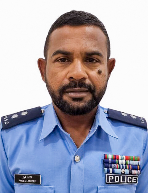 Inspector of Police Ahmed Latheef