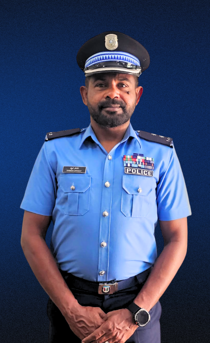 Inspector of Police Ahmed Latheef